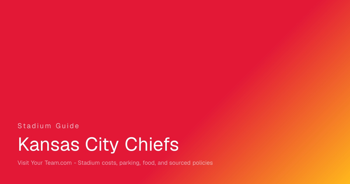 Kansas City Chiefs Stadium Guide | GEHA Field at Arrowhead Stadium